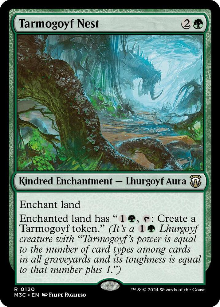 Tarmogoyf Nest 120 (Commander: Modern Horizons 3)  | Good Games Adelaide SA