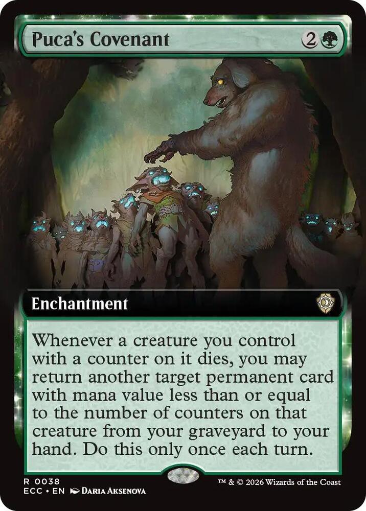 Pucas Covenant Extended Art 38/176 (Commander: Lorwyn Eclipsed)  - Extended Art | Good Games Adelaide SA