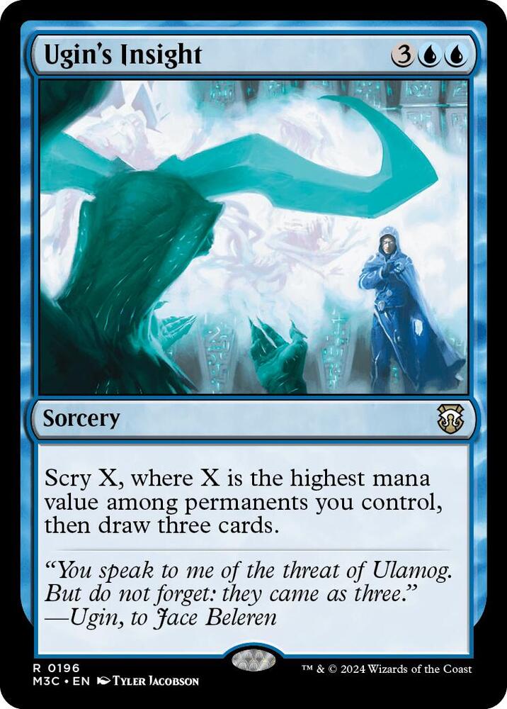 Ugin's Insight 196 (Commander: Modern Horizons 3)  | Good Games Adelaide SA
