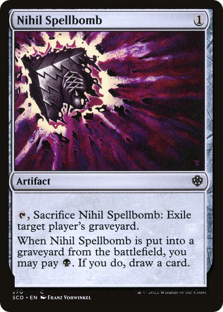 Nihil Spellbomb 270 (Starter Commander Decks)  | Good Games Adelaide SA