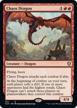 Chaos Dragon 784 (Commander Legends: Battle for Baldur's Gate)  | Good Games Adelaide SA