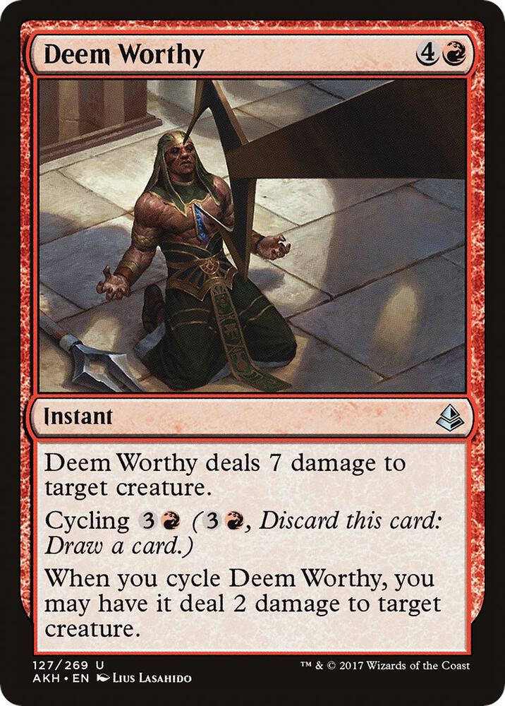 Deem Worthy 127 (Amonkhet)  | Good Games Adelaide SA