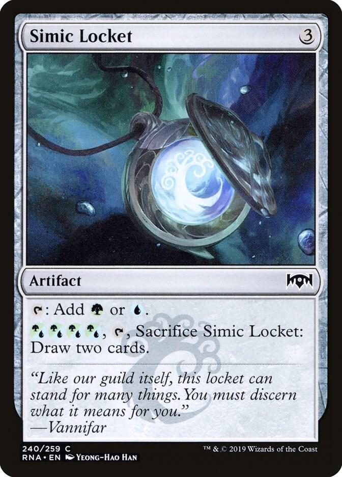 Simic Locket 240 (Ravnica Allegiance)  | Good Games Adelaide SA