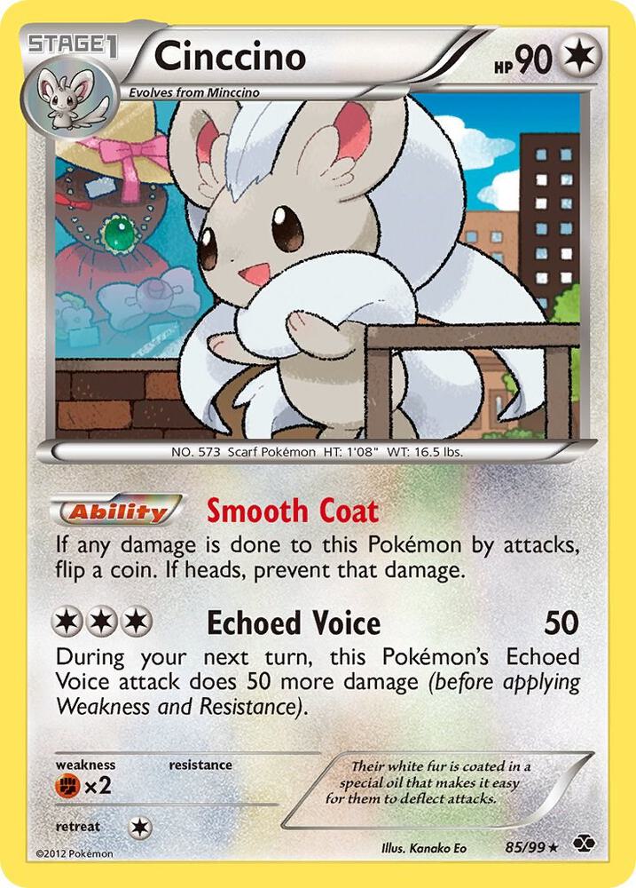 Cinccino 85/99 (Next Destinies)  - Holofoil | Good Games Adelaide SA