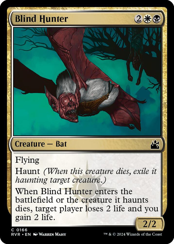 Blind Hunter 166 (Ravnica Remastered)  - Foil | Good Games Adelaide SA