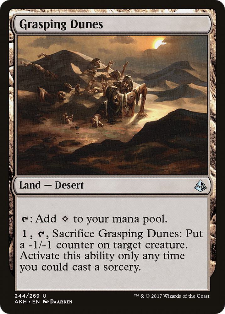 Grasping Dunes 244 (Amonkhet)  - Foil | Good Games Adelaide SA