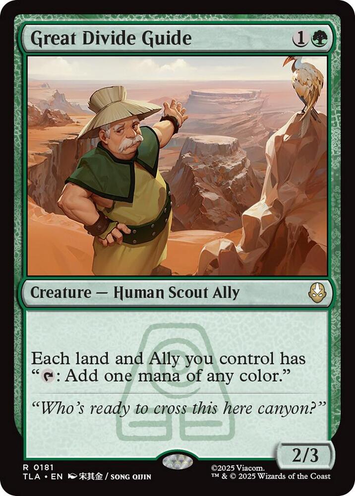 Great Divide Guide 181 (Avatar: The Last Airbender)  - Foil | Good Games Adelaide SA