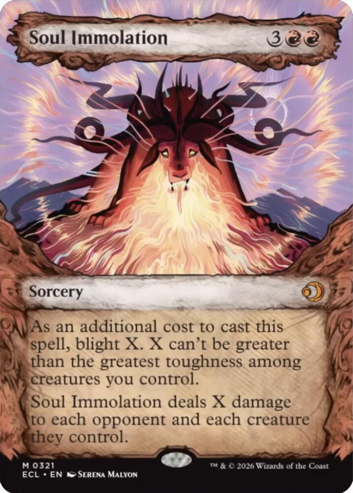 Soul Immolation 321 (Lorwyn Eclipsed)  - Foil | Good Games Adelaide SA