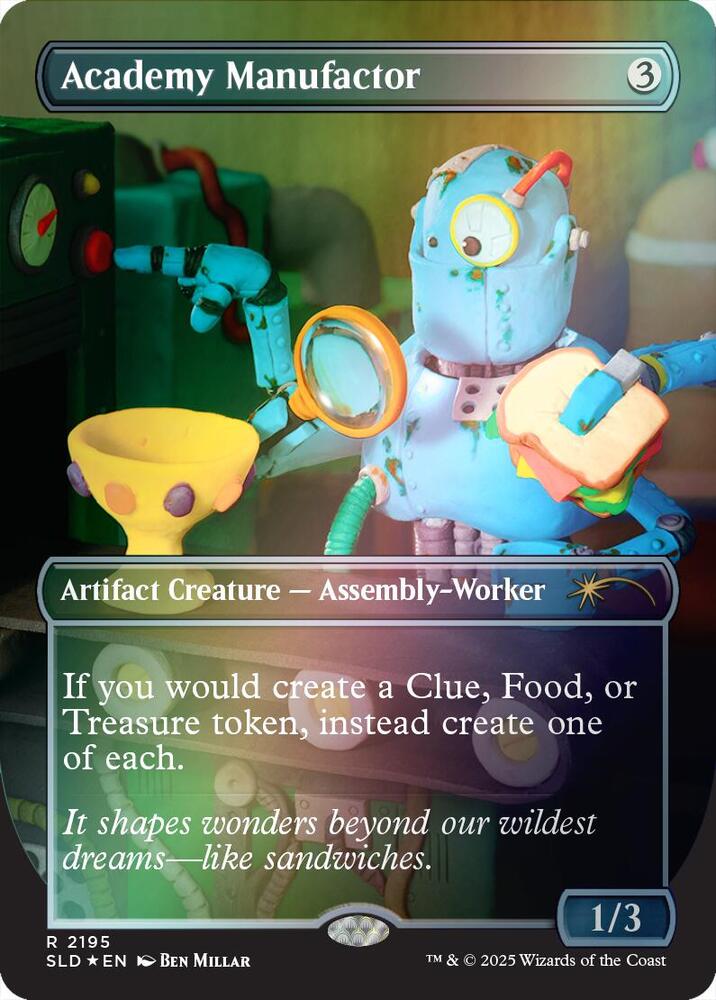 Academy Manufactor 2195 Rainbow Foil 2195 (Secret Lair Drop Series)  - Foil | Good Games Adelaide SA