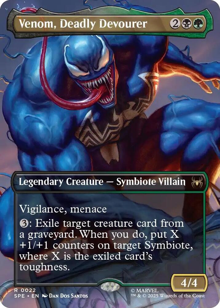 Venom, Deadly Devourer 22 (Marvel's Spider-Man: Eternal-Legal)  - Foil | Good Games Adelaide SA