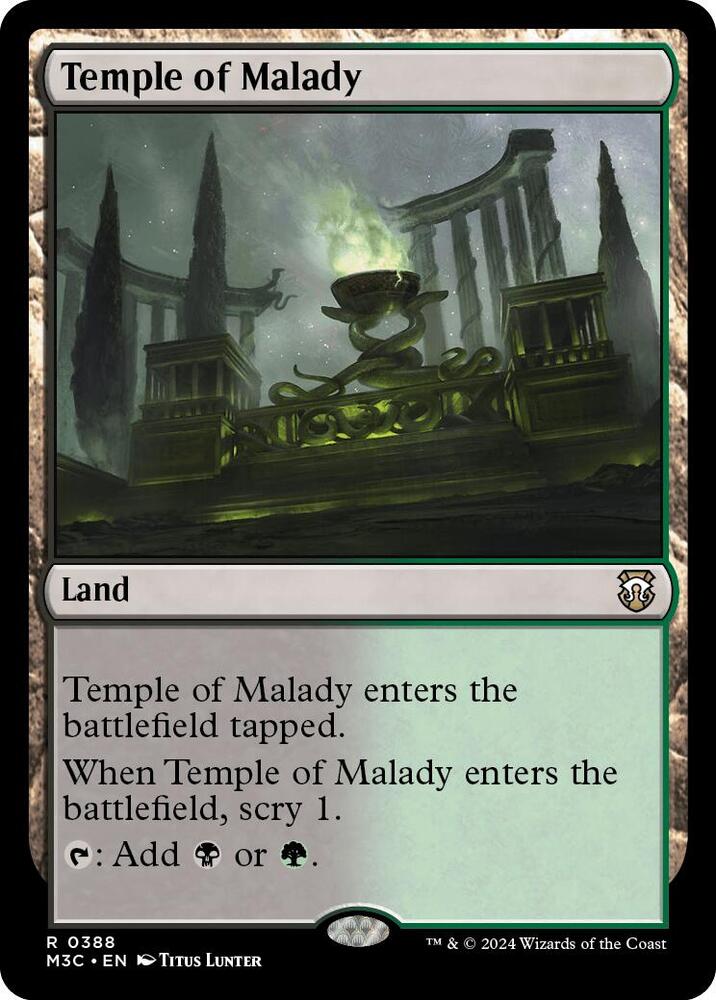 Temple of Malady 388 (Commander: Modern Horizons 3)  | Good Games Adelaide SA