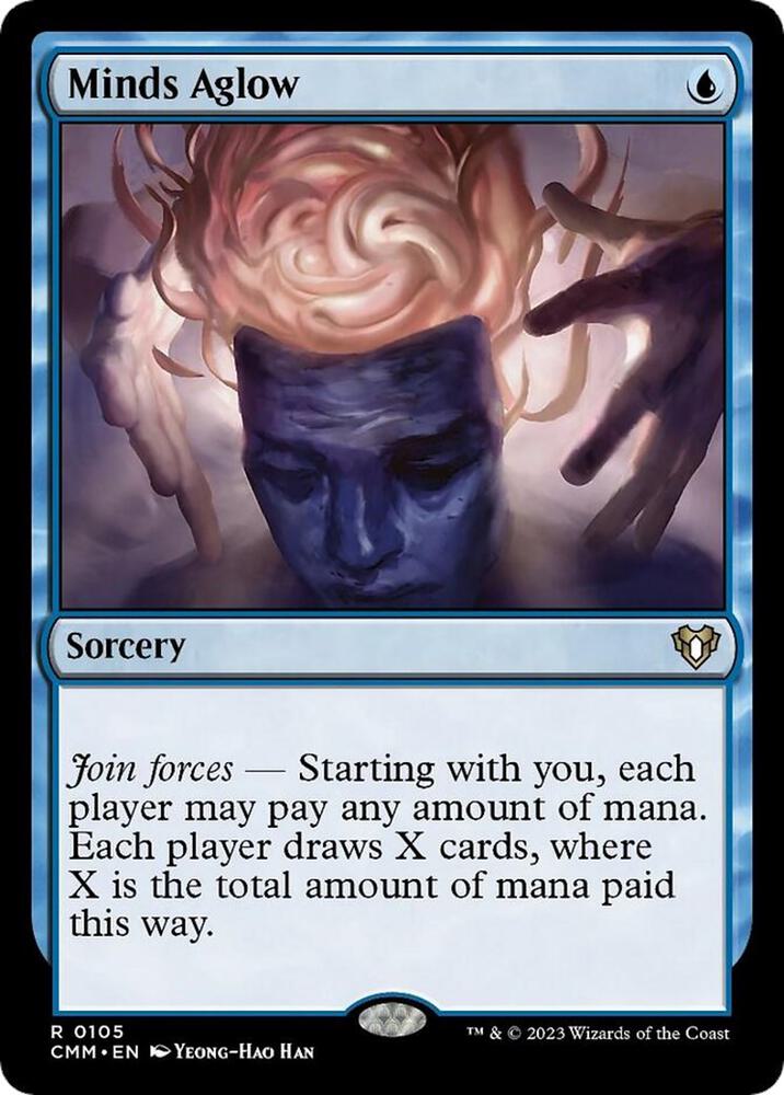 Minds Aglow 105 (Commander Masters)  - Foil | Good Games Adelaide SA