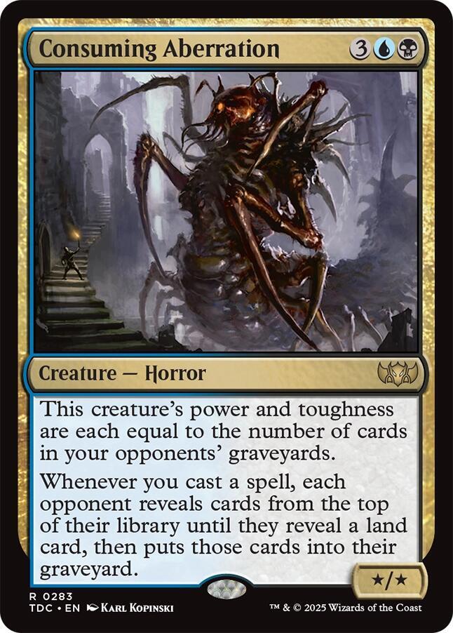 Consuming Aberration 283 (Commander: Tarkir: Dragonstorm)  | Good Games Adelaide SA