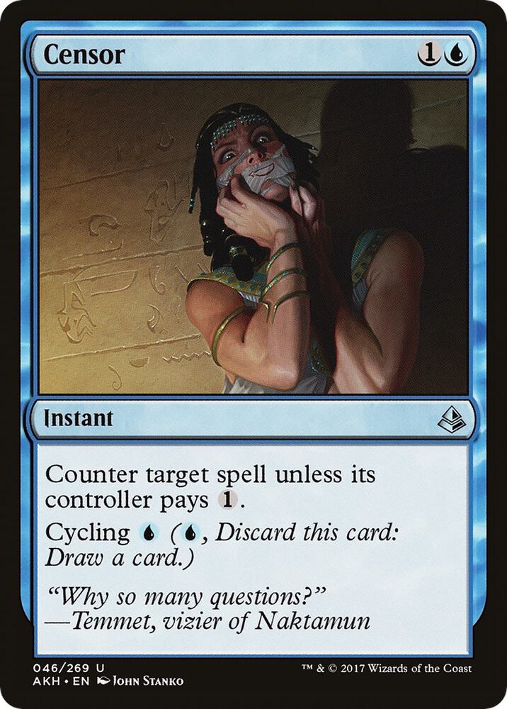 Censor 46 (Amonkhet)  - Foil | Good Games Adelaide SA