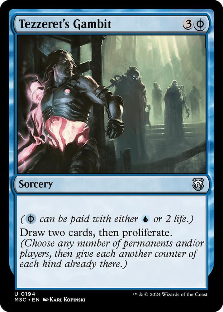Tezzeret's Gambit 194/411 (Commander: Modern Horizons 3)  - Ripple Foil | Good Games Adelaide SA