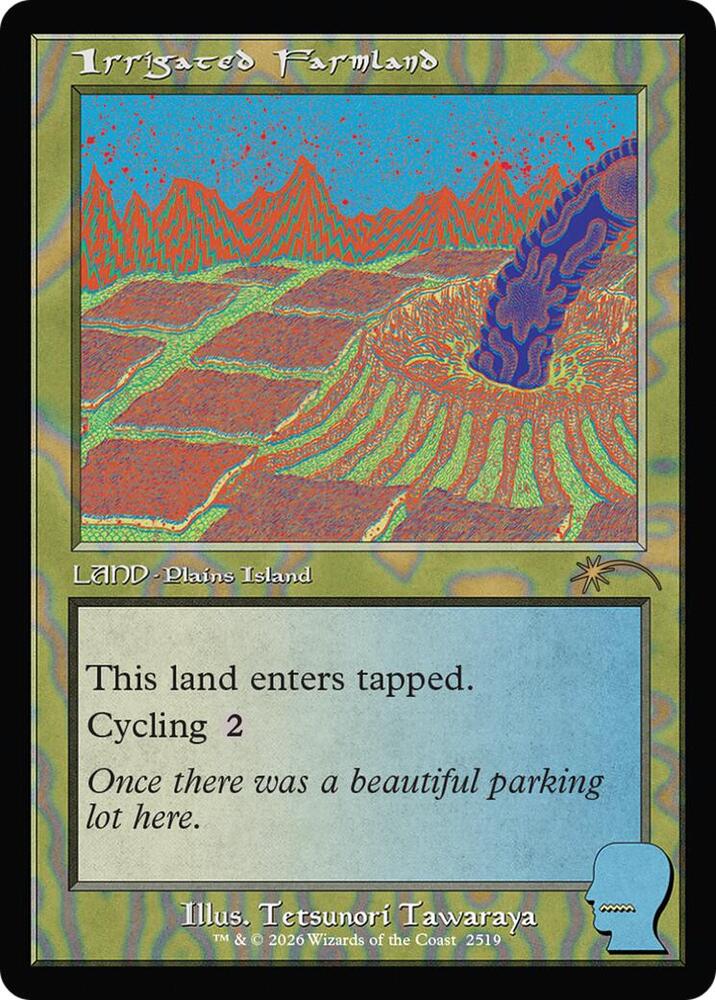 Irrigated Farmland 2519 (Secret Lair Drop Series)  - Foil | Good Games Adelaide SA