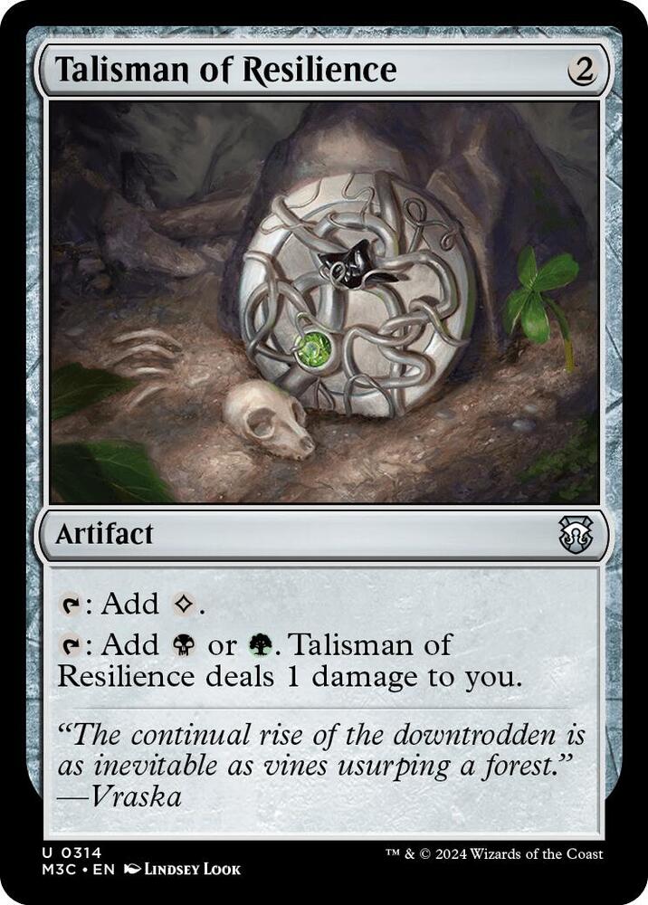 Talisman of Resilience 314/411 (Commander: Modern Horizons 3)  - Ripple Foil | Good Games Adelaide SA