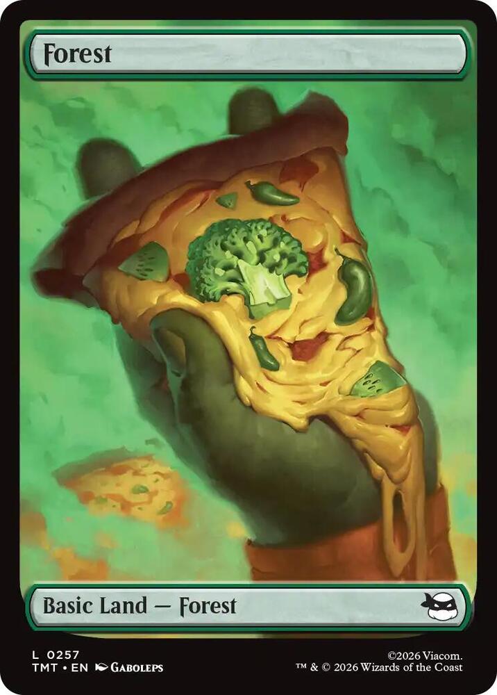 Forest 0257 257 (Teenage Mutant Ninja Turtles)  - Full Art Foil | Good Games Adelaide SA