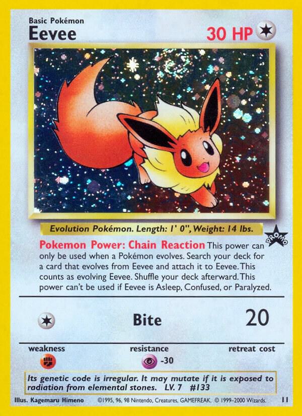 Eevee 11/53 (WoTC Promo)  - Holofoil | Good Games Adelaide SA