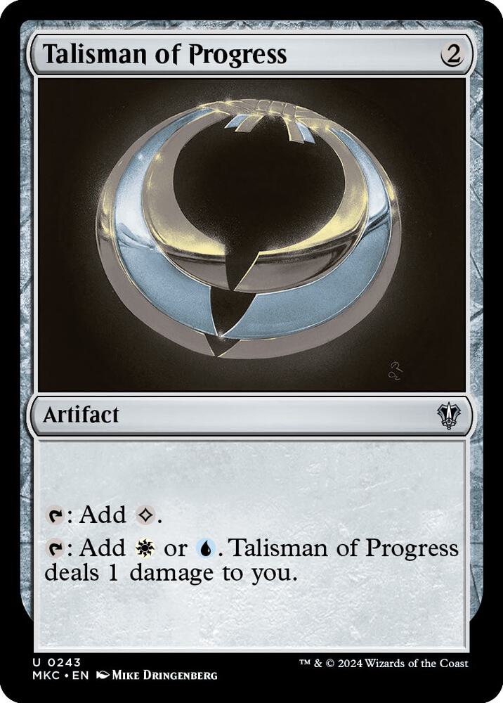 Talisman of Progress 243 (Commander: Murders at Karlov Manor)  | Good Games Adelaide SA
