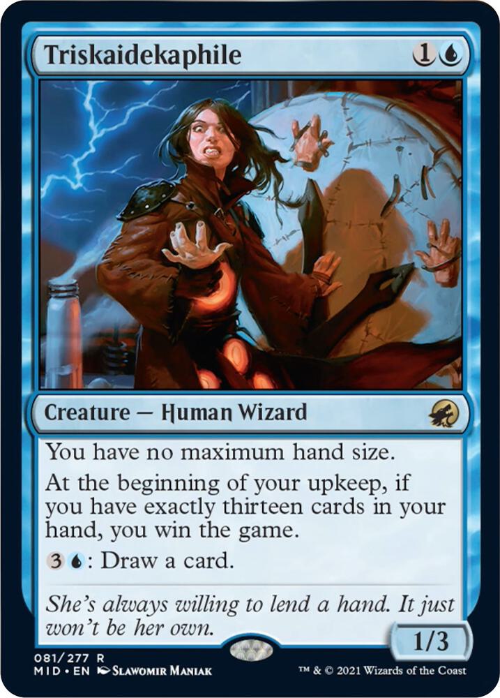 Triskaidekaphile 81 (Innistrad: Midnight Hunt)  - Foil | Good Games Adelaide SA