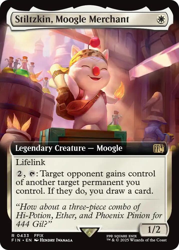 Stiltzkin, Moogle Merchant 433 (FINAL FANTASY)  - Foil | Good Games Adelaide SA