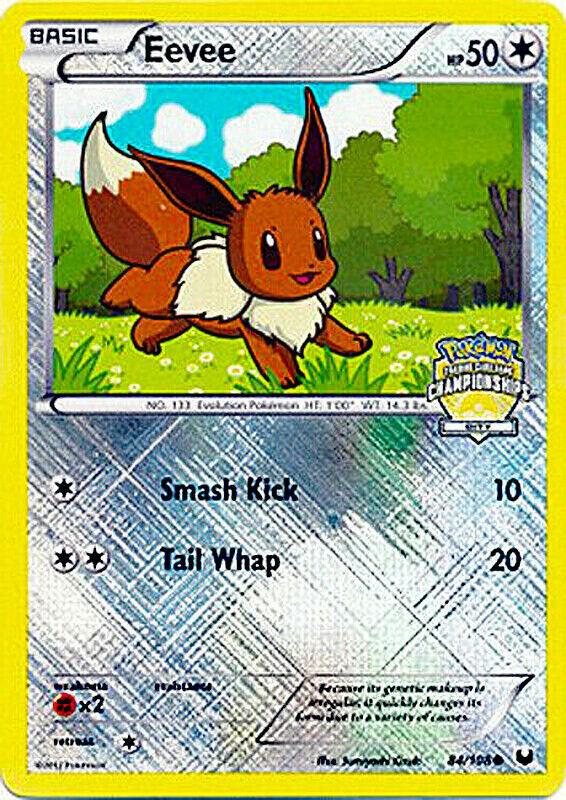 Eevee 84 108 City Championships 084/108 (League & Championship Cards)  - Reverse Holofoil | Good Games Adelaide SA