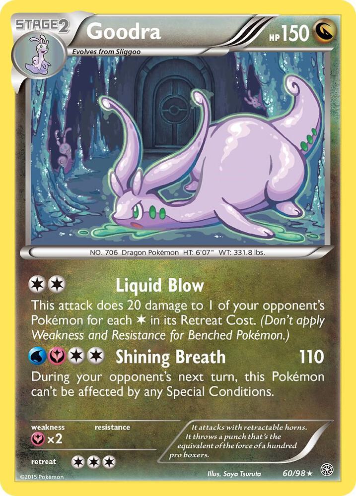 Goodra 60/98 (XY - Ancient Origins)  - Holofoil | Good Games Adelaide SA