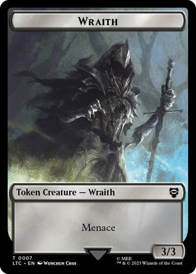 Wraith Food 0011 Double Sided Token 7 // 11 (Commander: The Lord of the Rings: Tales of Middle-earth)  | Good Games Adelaide SA