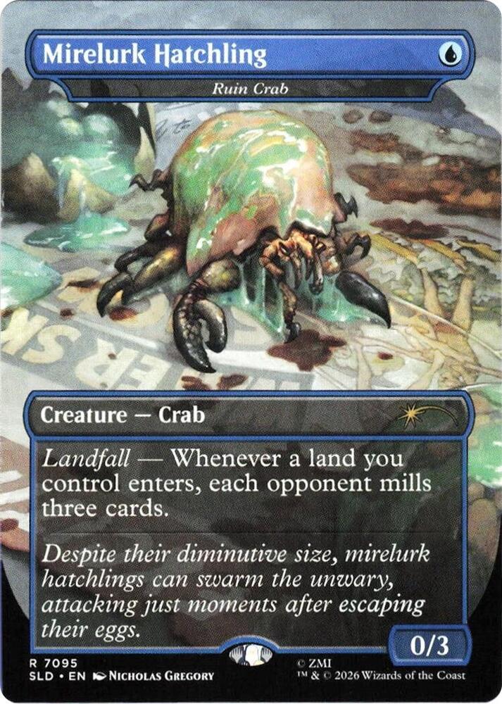Mirelurk Hatchling Ruin Crab 7095 (Secret Lair Drop Series)  - Foil | Good Games Adelaide SA