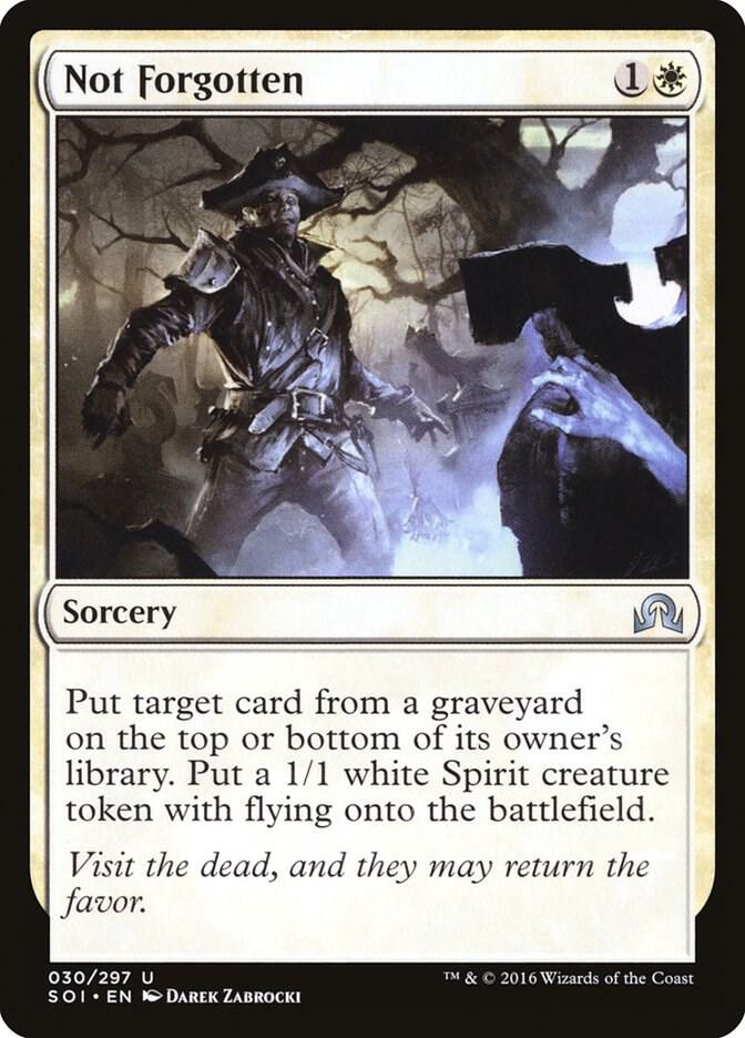 Not Forgotten 30 (Shadows over Innistrad)  | Good Games Adelaide SA