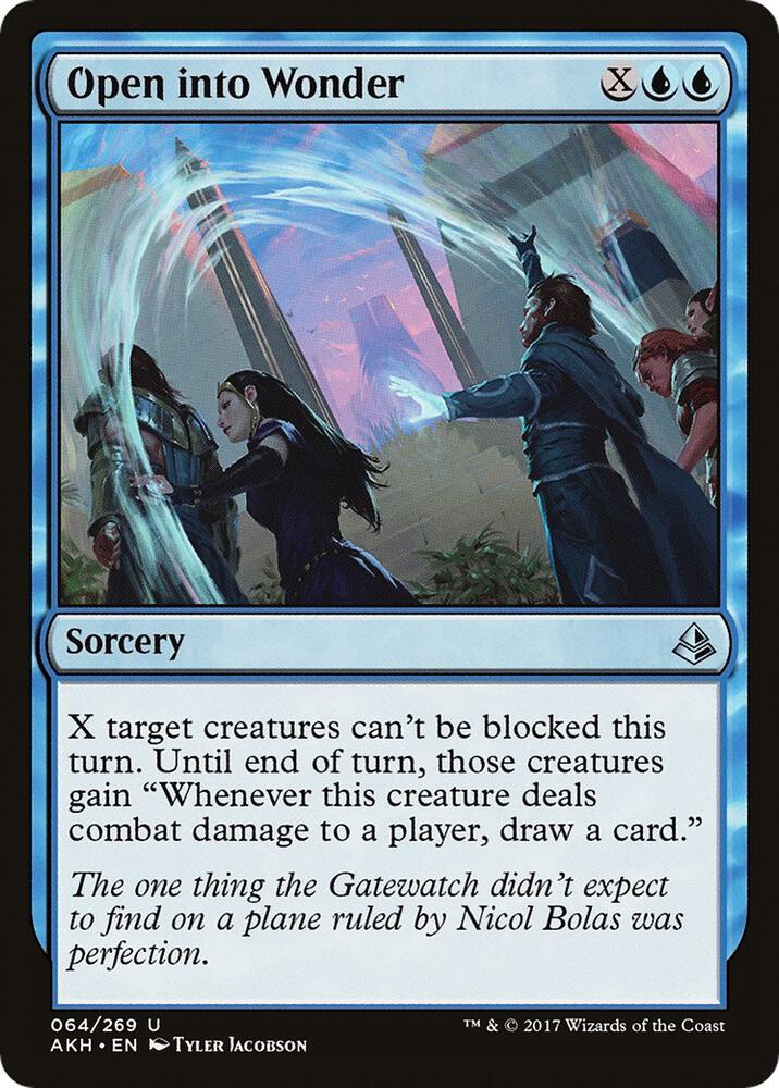 Open into Wonder 64 (Amonkhet)  - Foil | Good Games Adelaide SA
