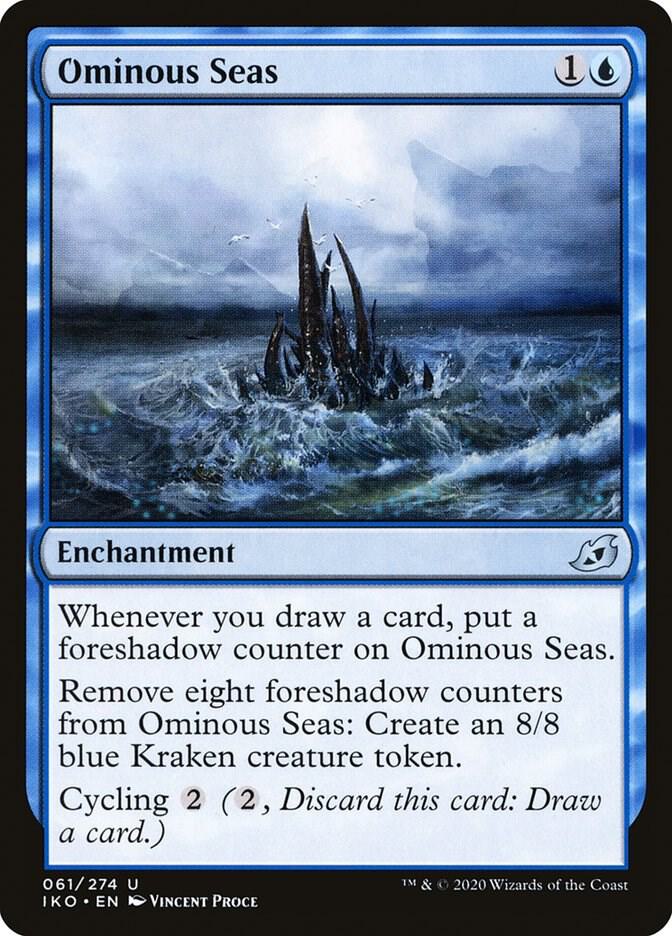 Ominous Seas 61 (Ikoria: Lair of Behemoths)  - Foil | Good Games Adelaide SA