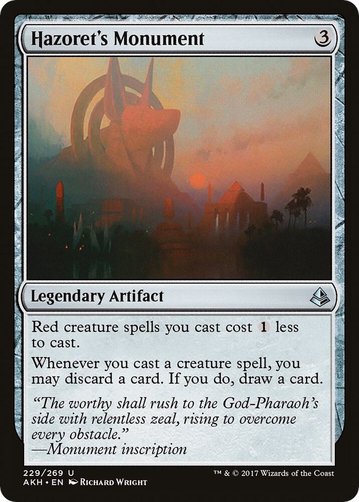 Hazoret's Monument 229 (Amonkhet)  - Foil | Good Games Adelaide SA