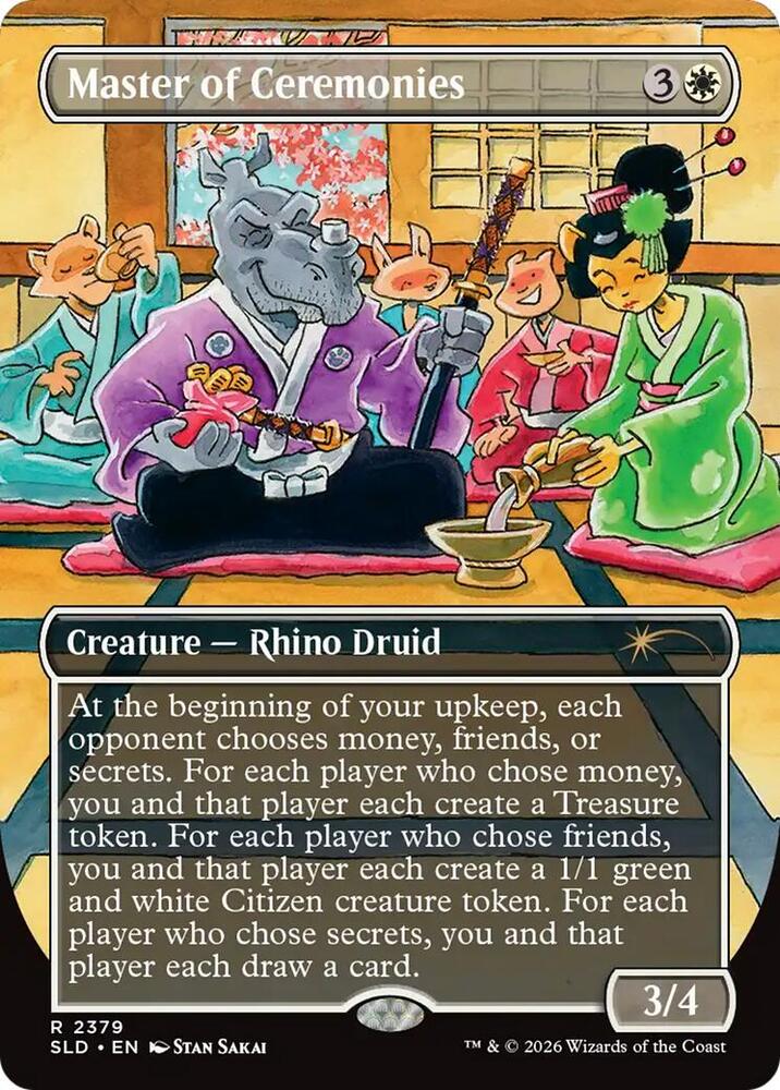 Master of Ceremonies 2379 (Secret Lair Drop Series)  | Good Games Adelaide SA