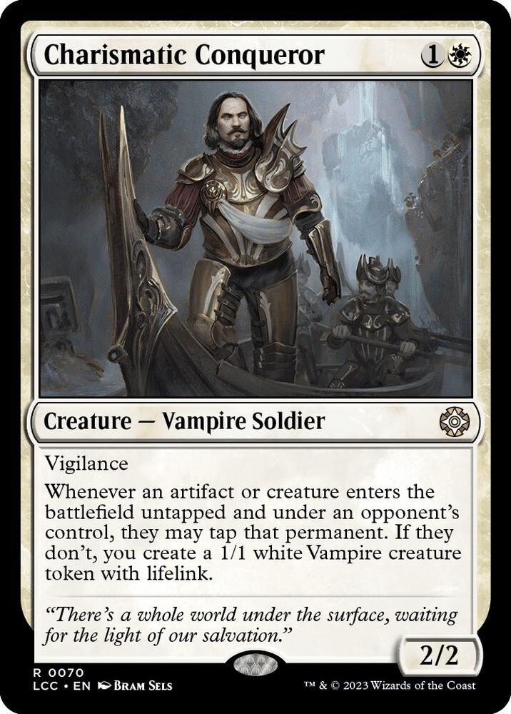 Charismatic Conqueror 70 (Commander: The Lost Caverns of Ixalan)  | Good Games Adelaide SA