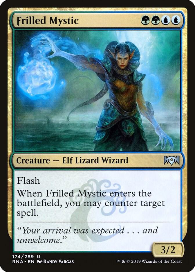Frilled Mystic 174 (Ravnica Allegiance)  - Foil | Good Games Adelaide SA