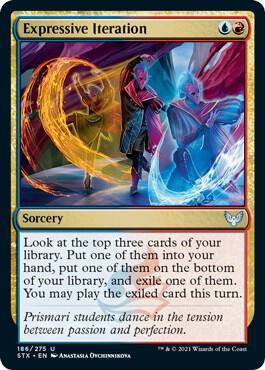Expressive Iteration 186 (Strixhaven: School of Mages)  - Foil | Good Games Adelaide SA