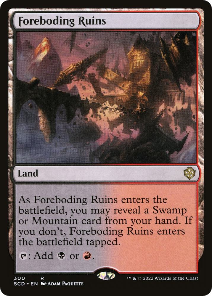Foreboding Ruins 300 (Starter Commander Decks)  | Good Games Adelaide SA
