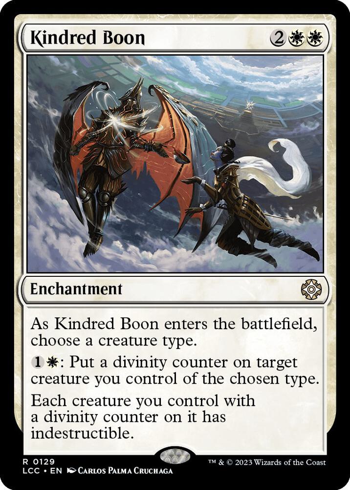 Kindred Boon 129 (Commander: The Lost Caverns of Ixalan)  | Good Games Adelaide SA