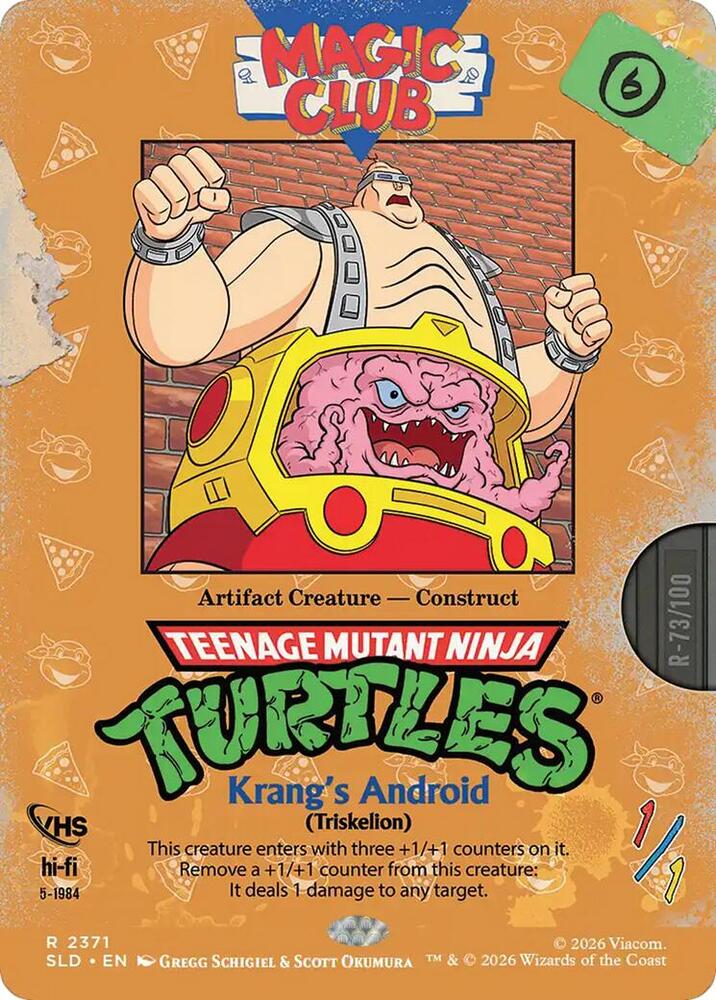 Krangs Android Triskelion 2371 (Secret Lair Drop Series)  | Good Games Adelaide SA