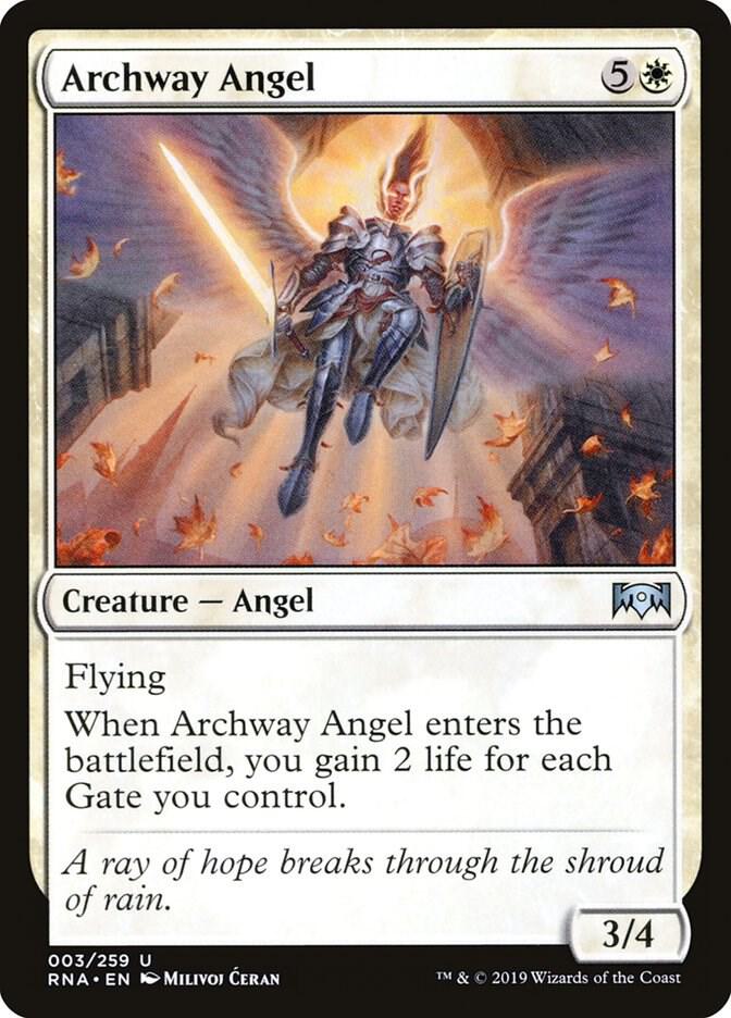 Archway Angel 3 (Ravnica Allegiance)  - Foil | Good Games Adelaide SA