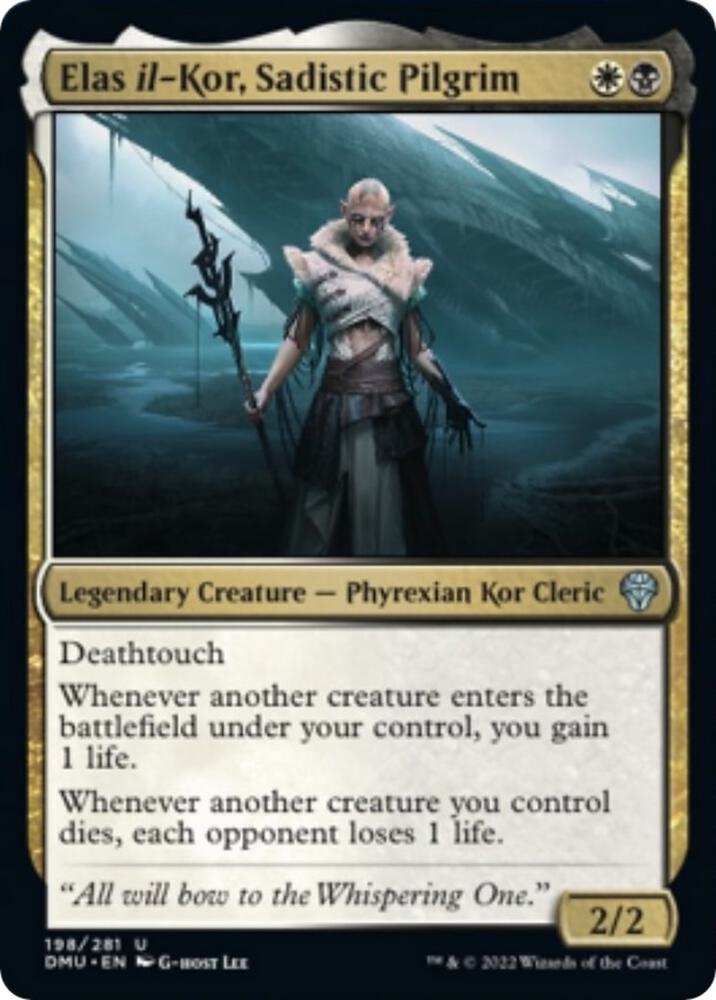Elas il Kor Sadistic Pilgrim 198 (Dominaria United)  - Foil | Good Games Adelaide SA