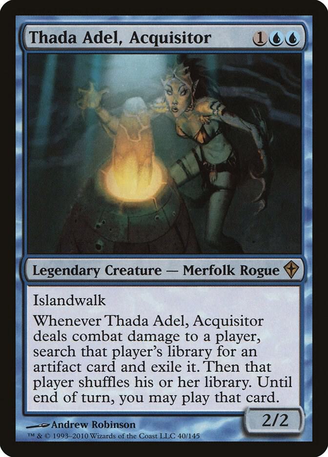 Thada Adel, Acquisitor 40 (Worldwake)  - Foil | Good Games Adelaide SA