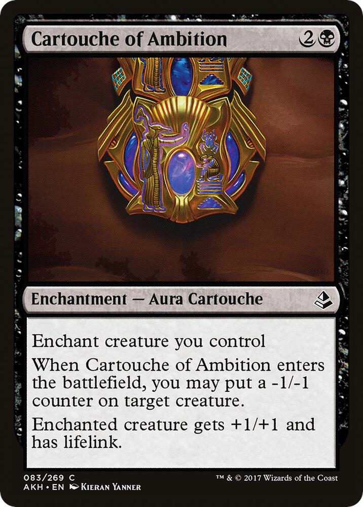 Cartouche of Ambition 83 (Amonkhet)  - Foil | Good Games Adelaide SA