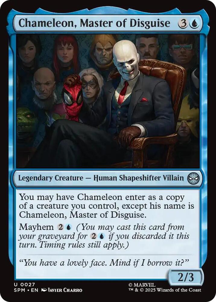 Chameleon, Master of Disguise 27 (Marvel's Spider-Man)  - Foil | Good Games Adelaide SA