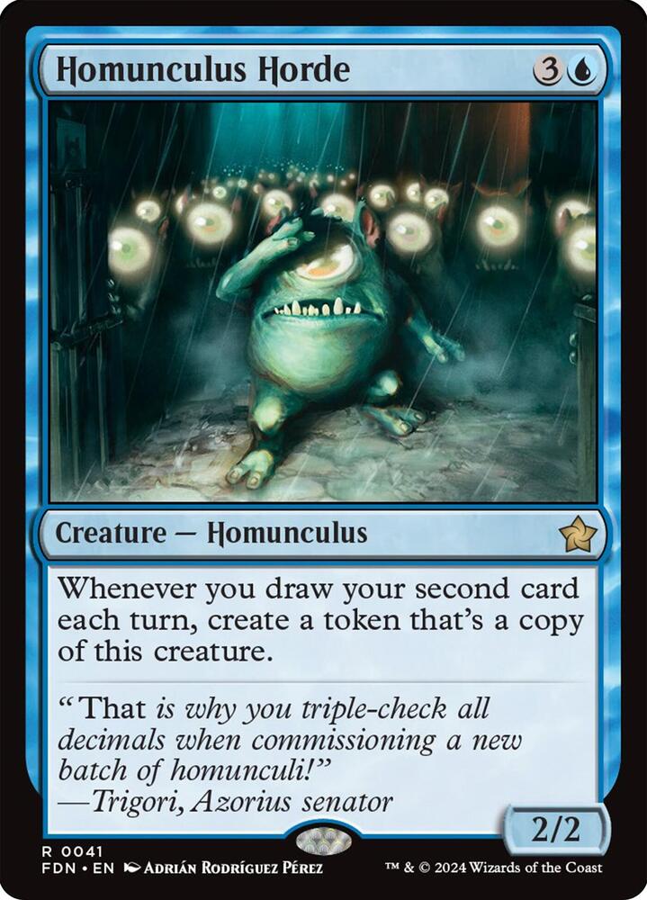 Homunculus Horde 41 (Foundations)  | Good Games Adelaide SA