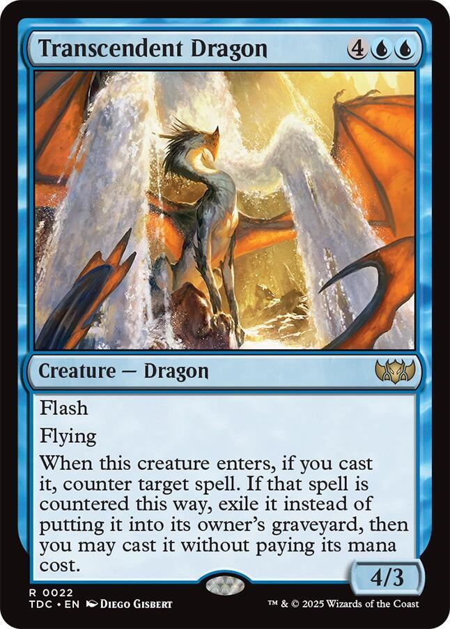 Transcendent Dragon 22 (Commander: Tarkir: Dragonstorm)  | Good Games Adelaide SA