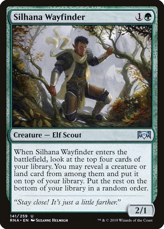 Silhana Wayfinder 141 (Ravnica Allegiance)  - Foil | Good Games Adelaide SA