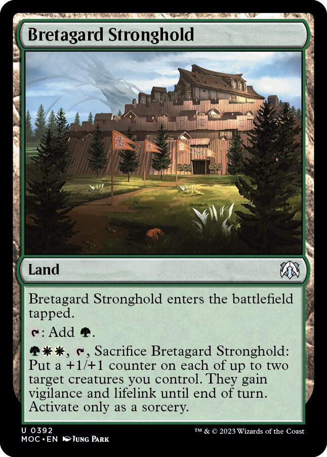 Bretagard Stronghold 392 (Commander: March of the Machine)  | Good Games Adelaide SA